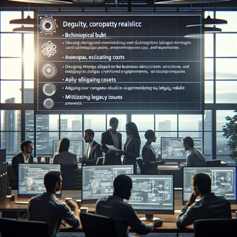 Addressing Technical Debt in Legacy Systems: Strategies for CTOs