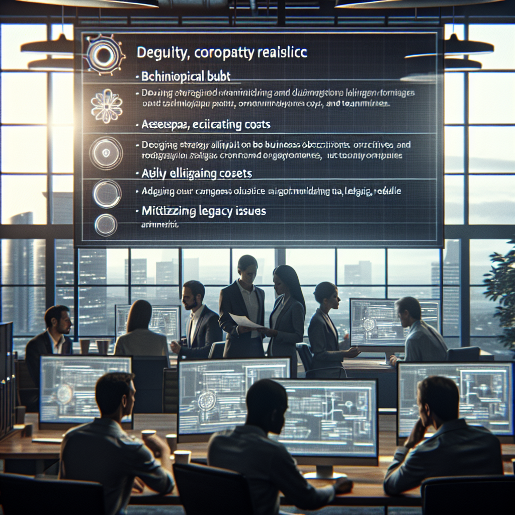 Addressing Technical Debt in Legacy Systems: Strategies for CTOs